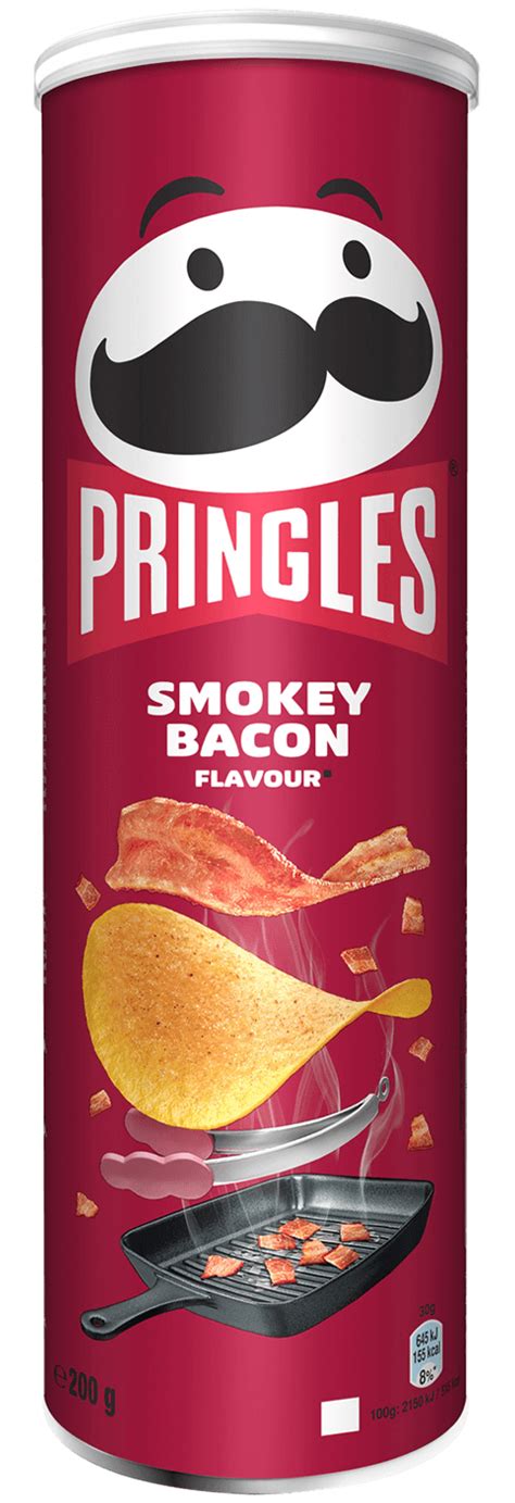 Pringles Smokey Bacon Flavour Crisps Pringles Uk