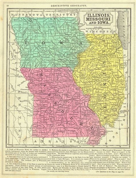 Map Of Iowa And Illinois Terminal Map