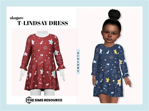 The Sims Resource T Lindsay Dress