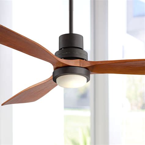 52 casa vieja modern outdoor ceiling fan with light solid wood delta wing oil rubbed bronze