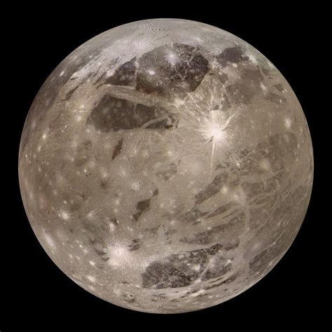 ganymede jupiter s moon science on a sphere