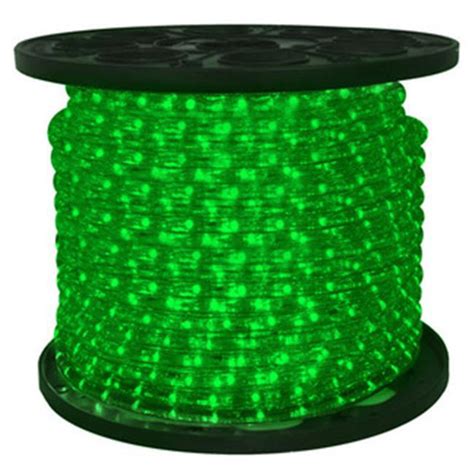 Queens Of Christmas C Rope Led Gr 1 10 150 Ft Spool 10mm Green Led