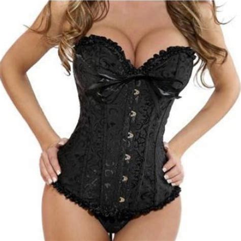 Buy Women Sexy Plus Size Corset Overbust Bustier G