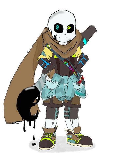 Share the best gifs now >>>. Ink!Tale- Sans!Ink by Raven-Chan01 on DeviantArt