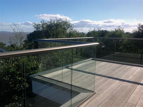 Balustrades can be made to any shape our recent glass balustrade project. Decking Glass Balustrades | Balcony Systems