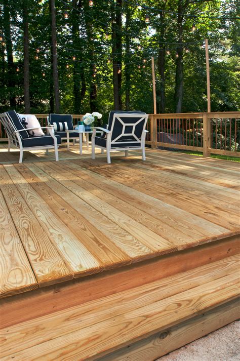 Pressure Treated Wood Decks - Traditional - Deck - Atlanta - by Atlanta ...