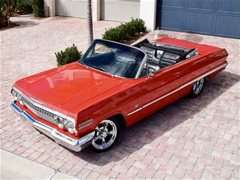 1963 Chevrolet Impala 454 Dual Quad 4 Speed Hurst Shifter For Sale