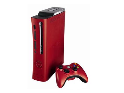Microsoft Xbox 360 Elite Limited Edition Red Wresident Evil 5 Pack In