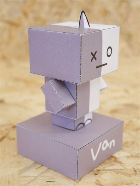 Van Bt21 Cubeecraft By Sugarbee908 On Deviantart In 2020 Diy Crafts