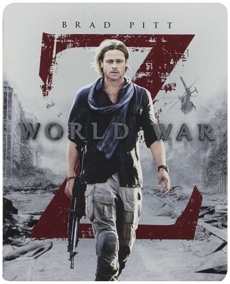 World War Z Exclusive Steelbook Packaging Brad Pitt