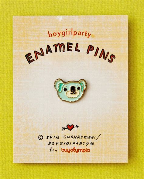 Tiny Koala Pin Koala Enamel Pin Lapel Pin By Boygirlparty Ts