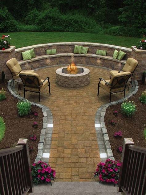 45 Beautiful Outdoor Fire Pits Ideas Zyhomy