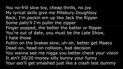 Kool G Rap Letters Lyrics Youtube