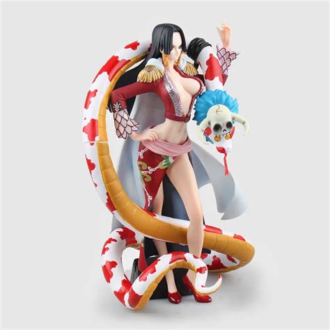22cm One Piece Boa Hancock Cartoon Anime Action Figure Salome Python Boa Pvc Model Toy Doll Hand