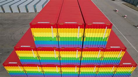 Maersk The Rainbow Containers 2022 Youtube