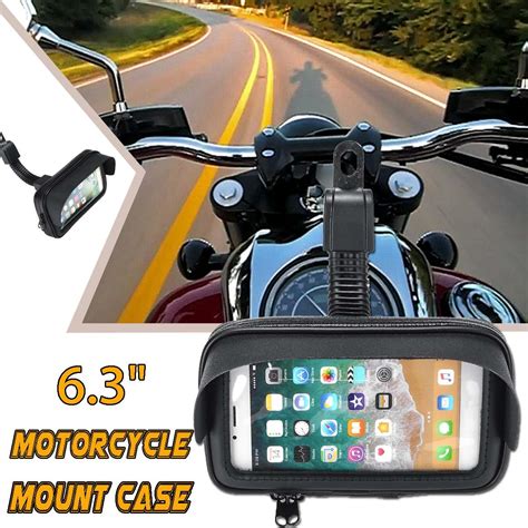 45% off bakeey universal multifunction 360° free rotation magnetic retractable adjustment motorcycle phone holder stand bike holder waterproof mobile phone bracket 0 review cod. Universal Waterproof Bike Motorcycle Phone Holder ...