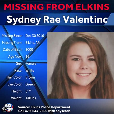 16 Year Old Girl Missing From Elkins Has Been Located