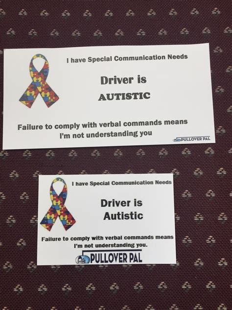 Driver Is Autistic Card Card Only Pullover Pal