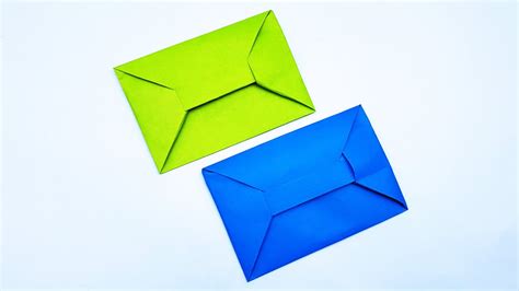 Easy Origami Envelopes Tutorial Envelope Making With Paper Without