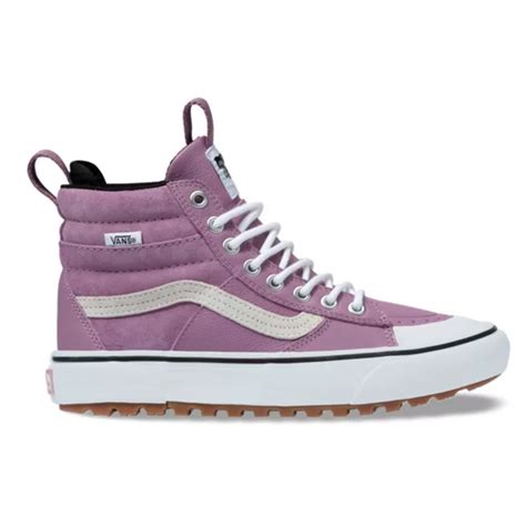 Women S Vans Sk8 Hi Mte 2 0 Dx Shoes 2019 7 5 Purple Vans High Top Sneaker High Top Sneakers