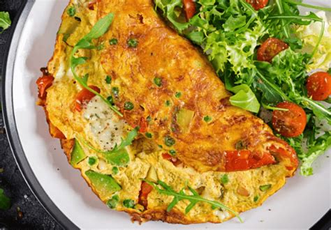 Omelette And Side Salad Recipe Of The Week