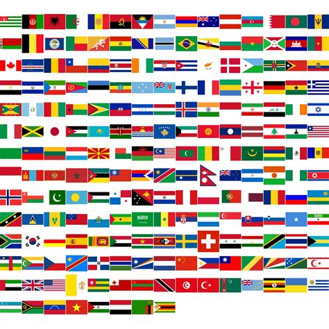 Lista 101 Foto Flags Of The World With Names Lleno