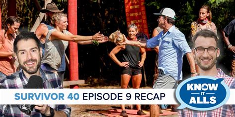 Survivor 40 Know It Alls Winners At War Episode 9 Recap