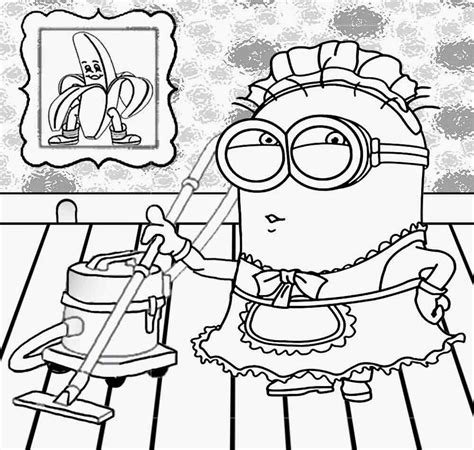 Another coloring page for kids from the upcoming movie despicable me 2. Coloring Pages, Kids Doing Chores - Coloring Home