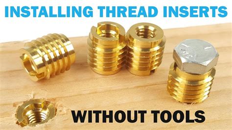 A Step By Step Guide On How To Use Threaded Inserts For 41 Off