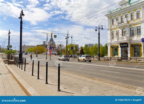 Russiaomskthe Historic Centre Of The City Is Named After Lenin