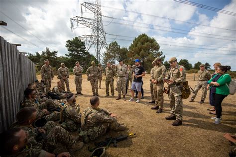 Chief Of The General Staff Visits Ukrainian Training The British Army