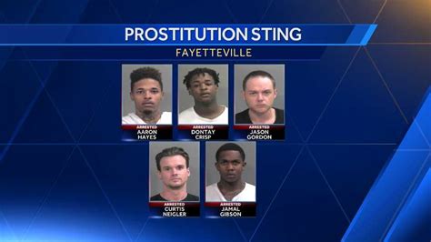 14 people arrested in fayetteville prostitution sting