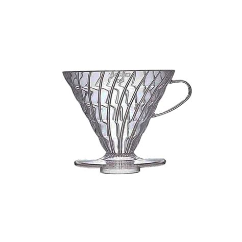 Japanese design allows you to make the most of your coffee simply and effectively. Hario V60 Plastic Coffee Dripper 03 Clear VD-03T