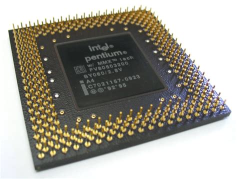 El Pentium Mmx Fue Uno De Los Pioneros Éste Procesador Incluía 57