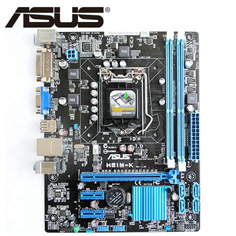 Asus H61m K Desktop Motherboard H61 Socket Lga 1155 I3 I5 I7 Ddr3 16g