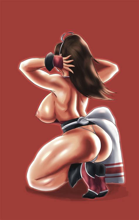 Shiranui Mai Fatal Fury Absurdres Highres 1girl Ass Breasts