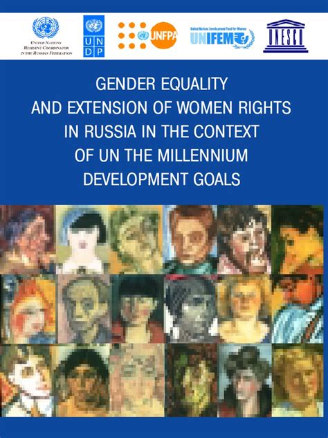 Gender Equality And Extension Of Women Rights In Russia Pdf Pdf Labour Economics