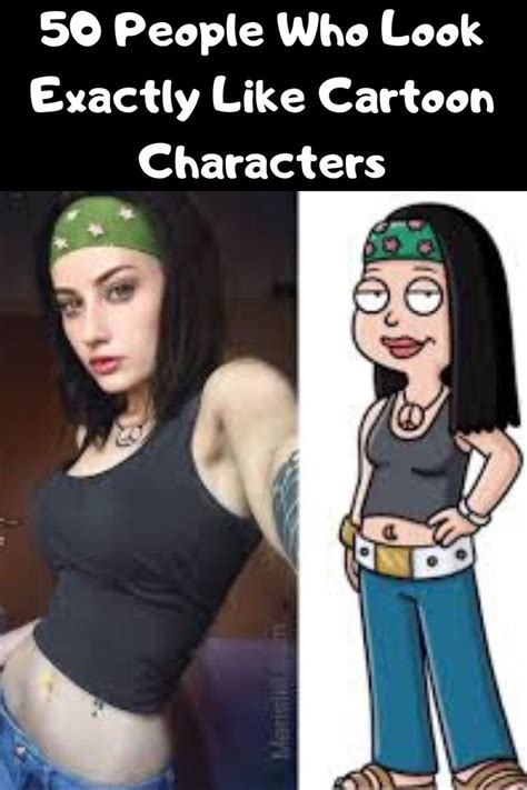 50 real life people who look exactly like cartoon characters in 2020 funny cartoon characters