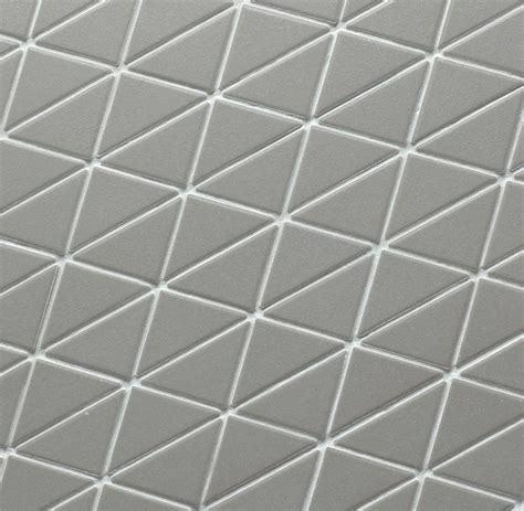 T2 Csg Pz Full Body Gray Triangle Mosaic Designer Tiles 2 Ant Tile
