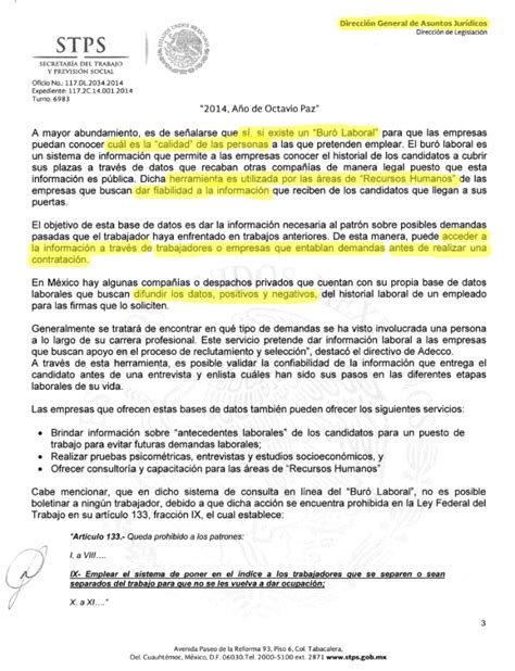 Formato de demanda por acoso laboral en méxico Diario Nacional