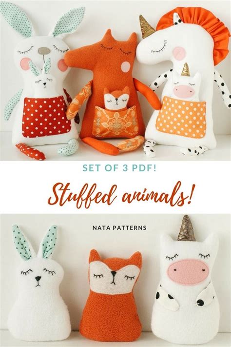 Easy Stuffed Animal Sewing Patterns