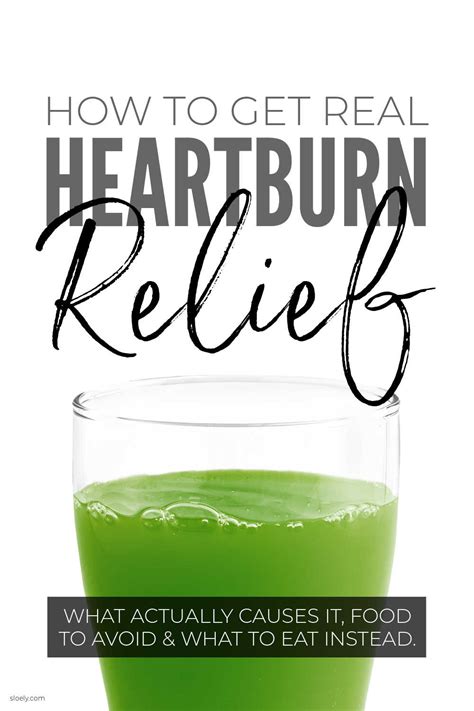 Instant Heartburn Relief Naturally