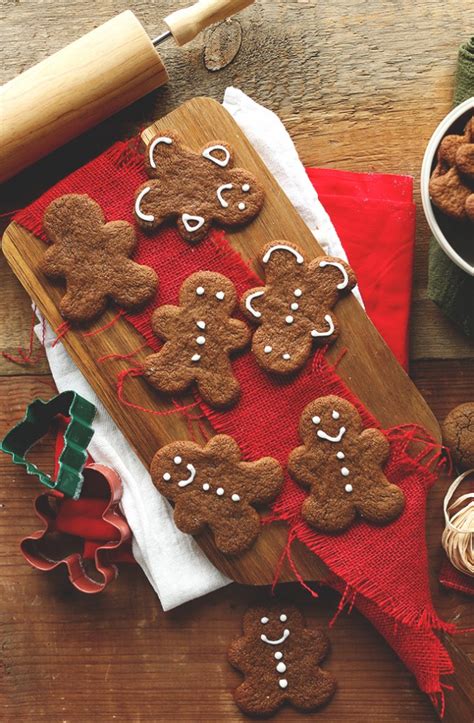 Vegan Gluten Free Gingerbread Cookies Minimalist Baker