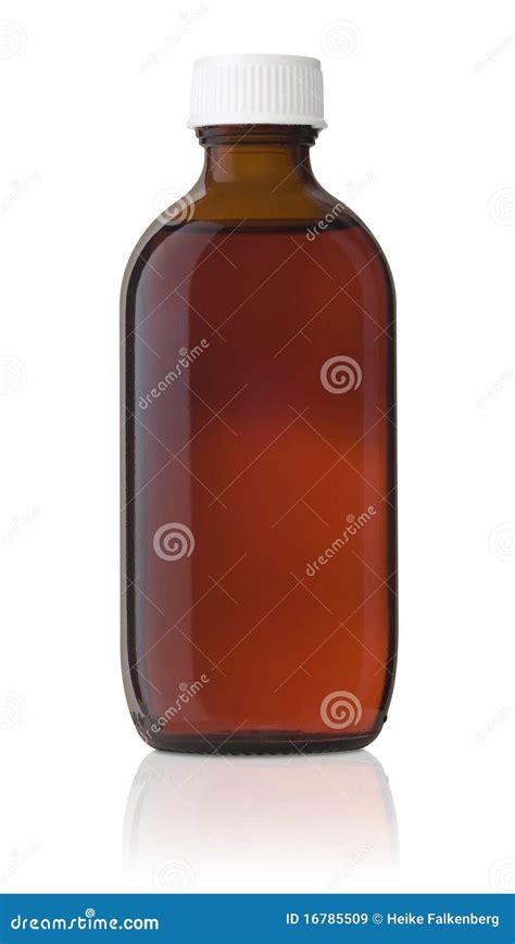 Medicine Bottle Stock Image Image Of Single Liquid 16785509