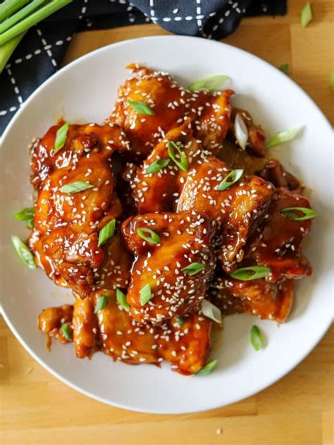 sticky asian glazed chicken thighs this moms menu