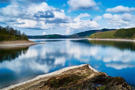 Der Biggesee Foto And Bild Himmel Natur Reflektion Bilder Auf