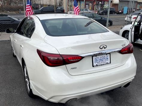 2018 Infiniti Q50 30t Luxe Awd 4dr Sedan Auto Outlet Of Irvington