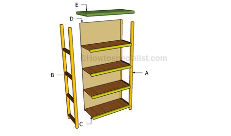 Building A Bookcase Howtospecialist How To Build Step By Step Diy