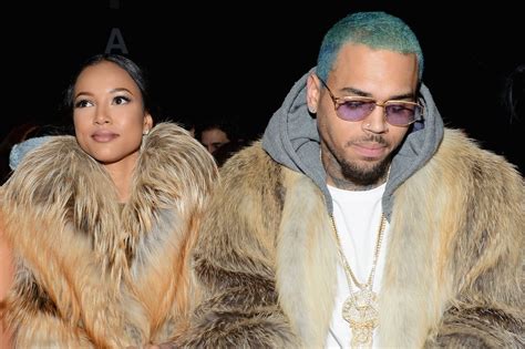 Karrueche Tran And Chris Brown Spotted Leaving The Same Event