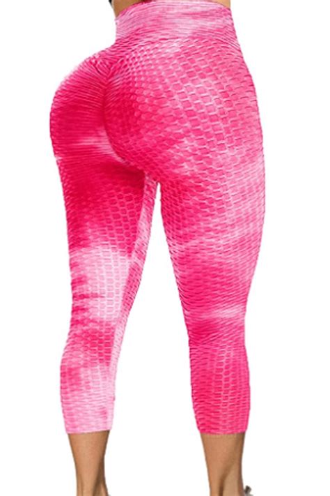 Fittoo Women S High Waist Ruched Butt Lifting Yoga Pants Tummy Control